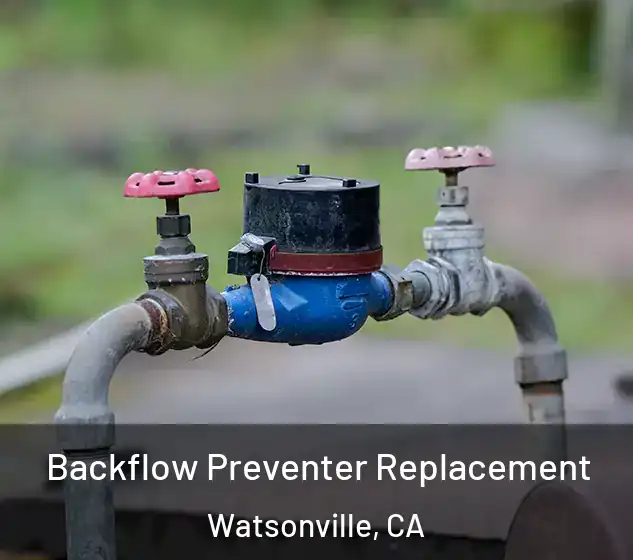  Backflow Preventer Replacement Watsonville, CA