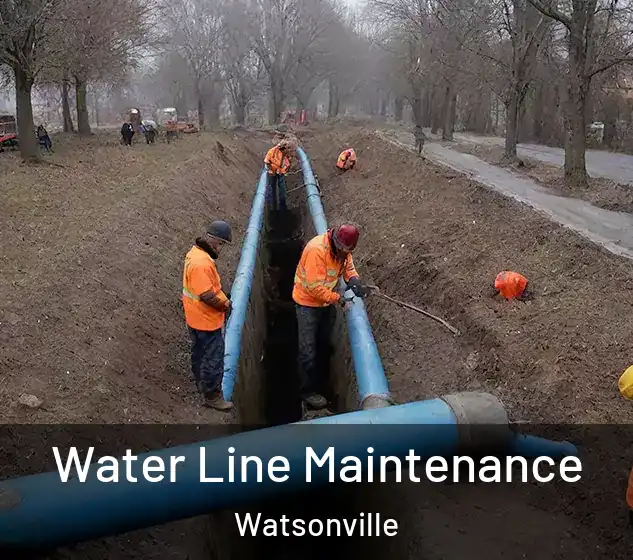 Water Line Maintenance Watsonville